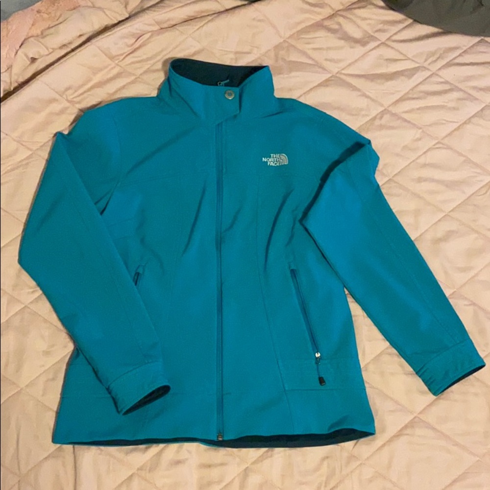 Teal North Face